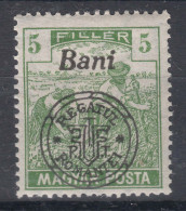 Romania Overprint On Hungary Stamps Occupation Transylvania 1919 Magyar Posta Mi#65 Mint Hinged - Transilvania
