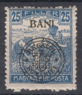 Romania Overprint On Hungary Stamps Occupation Transylvania 1919 Mi#34 I Mint Hinged - Siebenbürgen (Transsylvanien)