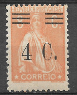 Portugal 1928 - Tipo "Ceres" OVP - Afinsa 451 - Neufs