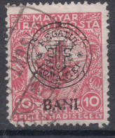 Romania Overprint On Hungary Stamps Occupation Transylvania 1919 Mi#23 I Used - Transylvanie