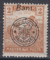 Romania Overprint On Hungary Stamps Occupation Transylvania 1919 Mi#26 II Mint Hinged - Transilvania