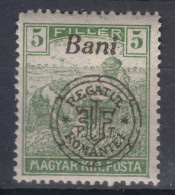 Romania Overprint On Hungary Stamps Occupation Transylvania 1919 Mi#28 II Mint Hinged - Transilvania