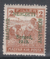 Hungary Szegedin Szeged 1919 Mi#6 Mint Hinged - Szeged