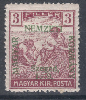 Hungary Szegedin Szeged 1919 Mi#7 Mint Hinged - Szeged