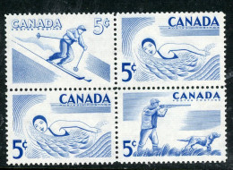 Canada MNH 1957 "Recreational Sports" - Nuevos