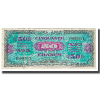 France, 50 Francs, 1944, TB, Fayette:VF24.01, KM:117a - 1945 Verso Francés