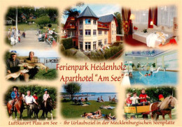 73961906 Plau_See Ferienpark Heidenholz Aparthotel Am See Zimmer Angler Freiterr - Plau