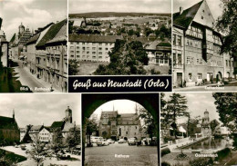 73921608 Neustadt_Orla Blick Zum Rathaus Panorama Lutherhaus Markt Rathaus Gamse - Neustadt / Orla