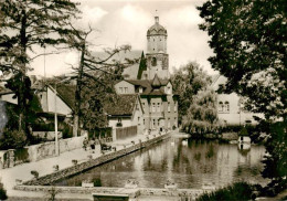 73921607 Neustadt_Orla Gamsenteich Mit Blick Zur Kirche - Neustadt / Orla