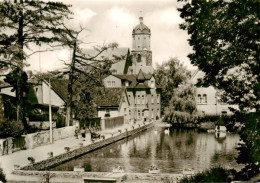 73921606 Neustadt_Orla Gamsenteich Mit Blick Zur Kirche - Neustadt / Orla