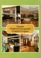 73880726 Templin FDGB Erholungsheim Friedrich Engels Empfangshalle Restaurant Da - Templin