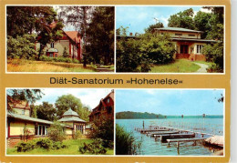 73880700 Rheinsberg Diaet-Sanatorium Hohenelse Wandelgang Bootssteg Am Rheinsber - Zechlinerhütte