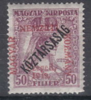 Hungary Szegedin Szeged 1919 Mi#40 Mint Hinged - Szeged