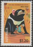 AUSTRALIA - USED - 2023 $1.20 Aussie Big Things - The Big Tasmanian Devil, Mole Creek, Tasmania - Gebraucht