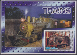 F-EX48741 AFGHANISTAN MNH 2001 OLD RAILROAD RAYLWAYS FERRICARRIL.  - Trains