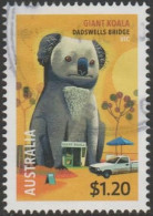 AUSTRALIA - USED - 2023 $1.20 Aussie Big Things - Giant Koala, Dadswells Bridge, Victoria - Gebraucht