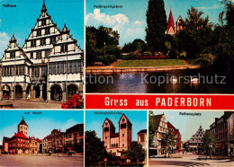 73813525 Paderborn Rathaus Paderquellgebiet Am Markt Abdinghofkirche Rathausplat - Paderborn