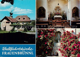 73813384 Bad Abbach Wallfahrtskirche Frauenbruennl Altar Rosenstock Bad Abbach - Bad Abbach