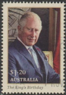 AUSTRALIA - USED - 2023 $1.20 The King's Birthday - Today - Used Stamps