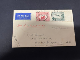 3-3-2024 (2 Y 3) Posted 1930 - First Air Mail From Sydney To Melbourne (within Australia) - AIR MAIL Letter - Eerste Vluchten