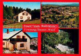 73774831 Freyung Haus Zum Stadtblick Fliegeraufnahme Waldpartie Freyung - Freyung