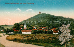 73774653 Collm Oschatz Ortsansicht Mit Kirche Und Collmberg  - Oschatz