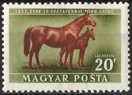Hungary 1951 - Mi 1154 - YT Pa 111 ( Horse ) MNH** - Ungebraucht