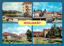 73127665 Wolgast Mecklenburg-Vorpommern Springbrunnen Wohnkomplex Nord Hafen Hot - Wolgast