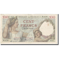 France, 100 Francs, 1939, 1939-11-09, TB+, Fayette:26.14, KM:94 - 100 F 1939-1942 ''Sully''