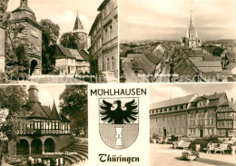 73126873 Muehlhausen Thueringen Popperoder Quelle Marienkirche Rabenturm Muehlha - Mühlhausen