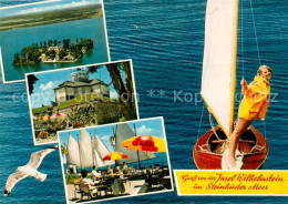 73126830 Insel Wilhelmstein Steinhuder Meer Cafe Restaurant Segeln Moewe Insel W - Steinhude