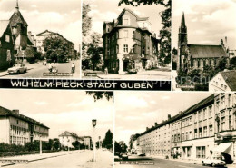 73126811 Guben Wilhelm Pieck Schule Klosterkirche Strasse-der-Freundschaft Guben - Guben