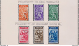 1935 Vaticano,  Serie "Congresso Giuridico Internazionale" , N. 41/46 , 6 Valori - FDC