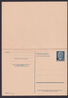 DDR Ganzsache P 63 Pieck Frage & Antwort Luxus Kat.-Wert 30,00 - Postcards - Used