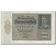 Billet, Allemagne, 10,000 Mark, 1922, 1922-01-19, KM:70, TTB - 10.000 Mark