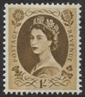 GB SG617e 1967 Definitive 1/- Unmounted Mint [36/30135A/25M] - Nuovi