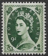 GB SG617c 1966 Definitive 9d Unmounted Mint [25/22352/25M] - Unused Stamps