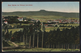 AK Bad Berka Bei Weimar, Panoramablick Von Süden  - Weimar