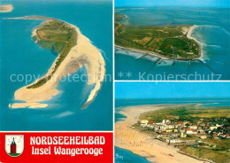 73125709 Wangerooge Nordseebad Fliegeraufnahme Insel Strand Wangerooge - Wangerooge