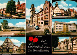 73125487 Lauterbach Hessen Tor Zum Vogelsberg Schrittsteine Schule Eisenbacher T - Lauterbach