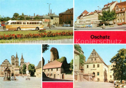 73125133 Oschatz Busbahnhof Ernst-Thaelmann-Platz Markt Frongasse Sparkasse  Osc - Oschatz