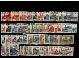 TUNISIA ,colonie Francese ,47 Pezzi Usati ,tutti Diversi ,qualita Ottima - Used Stamps