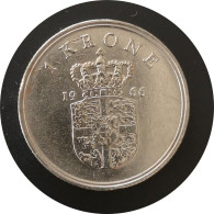 Monnaie 1966 - Danemark - 1 Krone - Frederik IX - Danemark