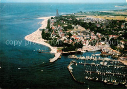 73123181 Laboe Fliegeraufnahme Mit Hafen Strand Marine Ehrenmal Laboe - Laboe