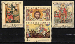 Tchécoslovaquie 1970 Mi 1976-9 (Yv 1820-3), Obliteré - Gebraucht