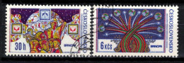 Tchécoslovaquie 1974 Mi 2209-10 (Yv 2054-5), Obliteré - Used Stamps