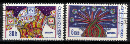 Tchécoslovaquie 1974 Mi 2209-10 (Yv 2054-5), Obliteré - Oblitérés