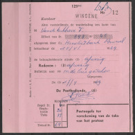 Prôtet Affr. N° 2x926+435B+434A Càd WINGENE/17.4.1969 - Cartas & Documentos