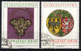 Tchécoslovaquie 1975 Mi 2291-2 (Yv 2136-7), Obliteré - Used Stamps