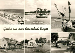 73122079 Zingst Ostseebad Kurhaus Milchbar Hafen Gaststaette Fischerklause Zings - Zingst